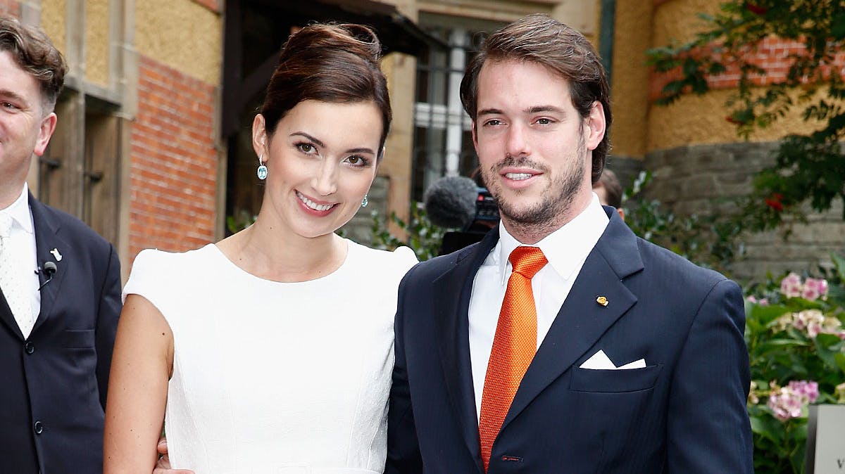 Et lykkeligt, nygift par i Tyskland - Claire Lademacher med sin prins Felix.
