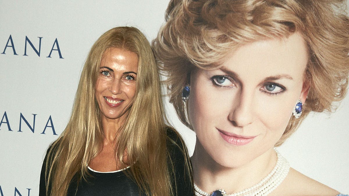 Henriette Zobel til gallaprimeren på filmen Diana