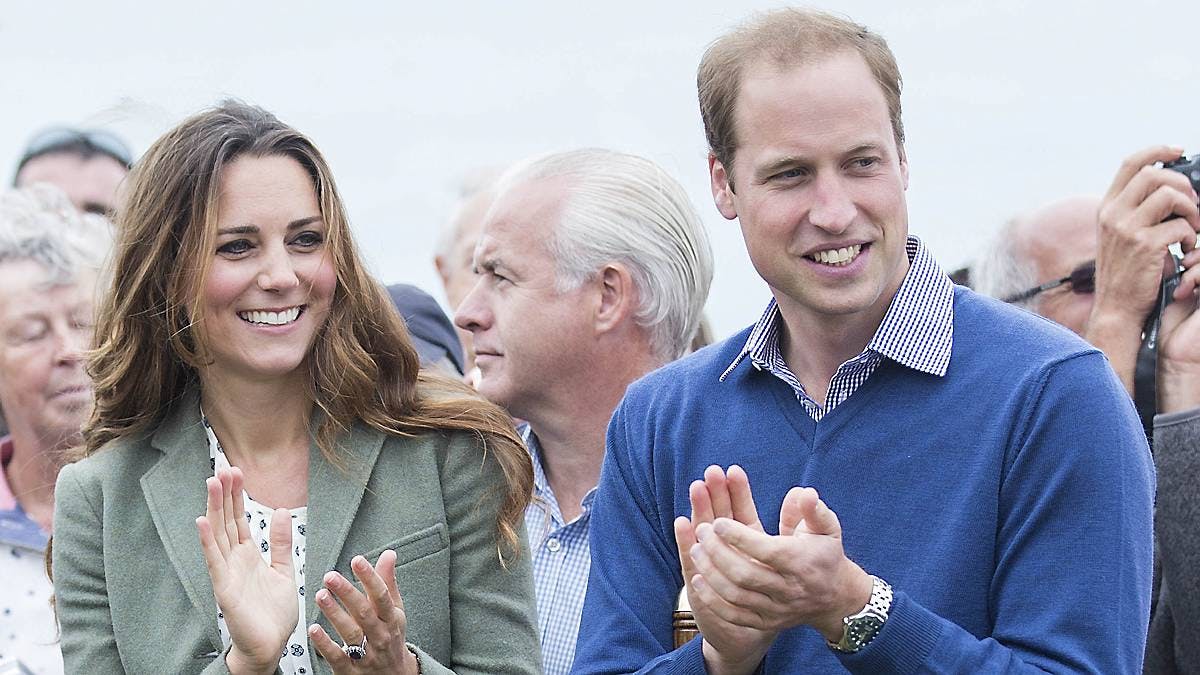 Hertuginde Catherine og prins William.