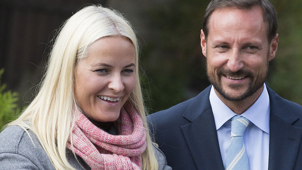 Kronprinsesse Mette-Marit og kronprins Haakon.