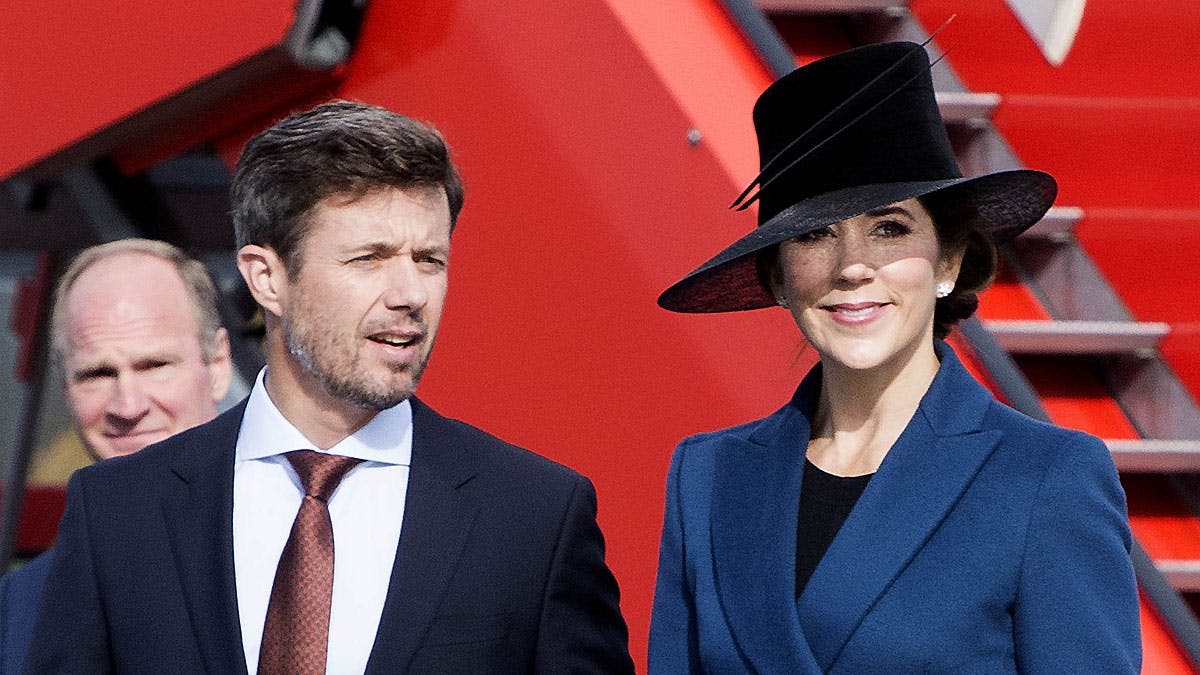 Kronprins Frederik og kronprinsesse Mary skal til Australien