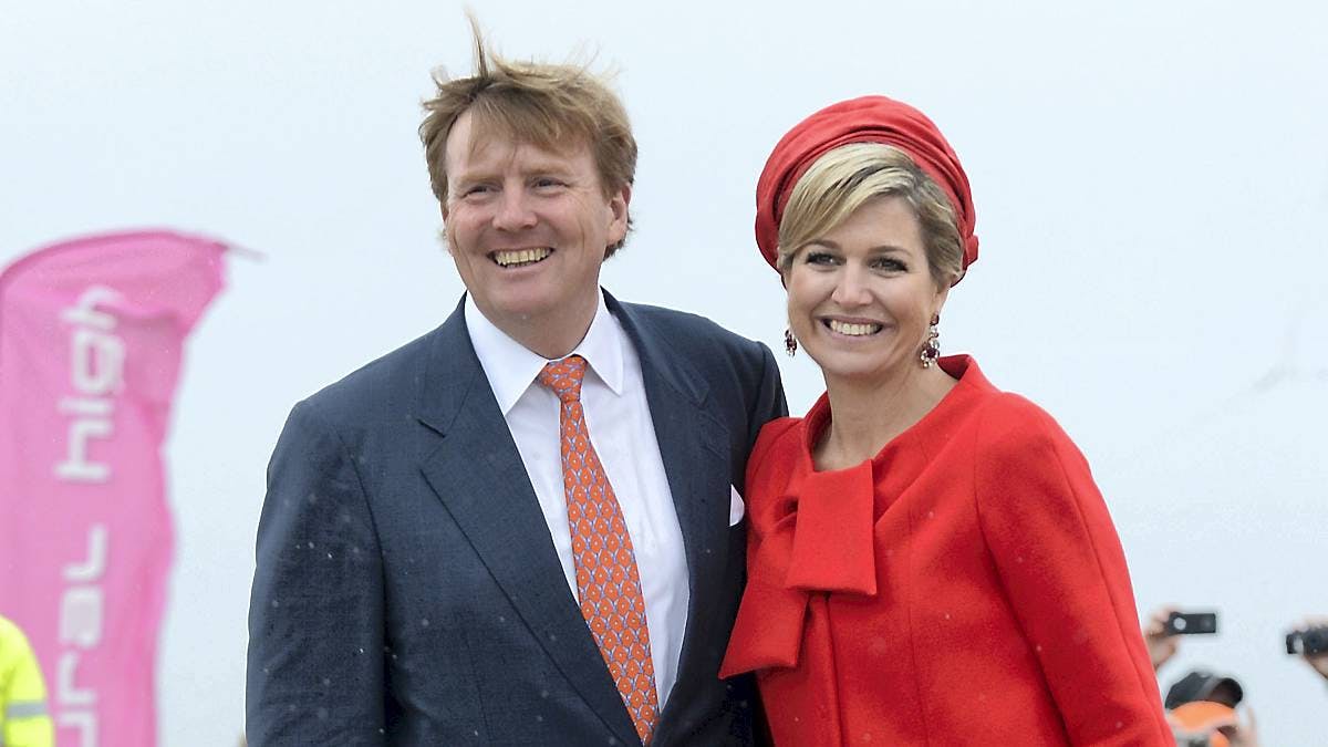 Kong Willem-Alexander og dronning Maxima. 