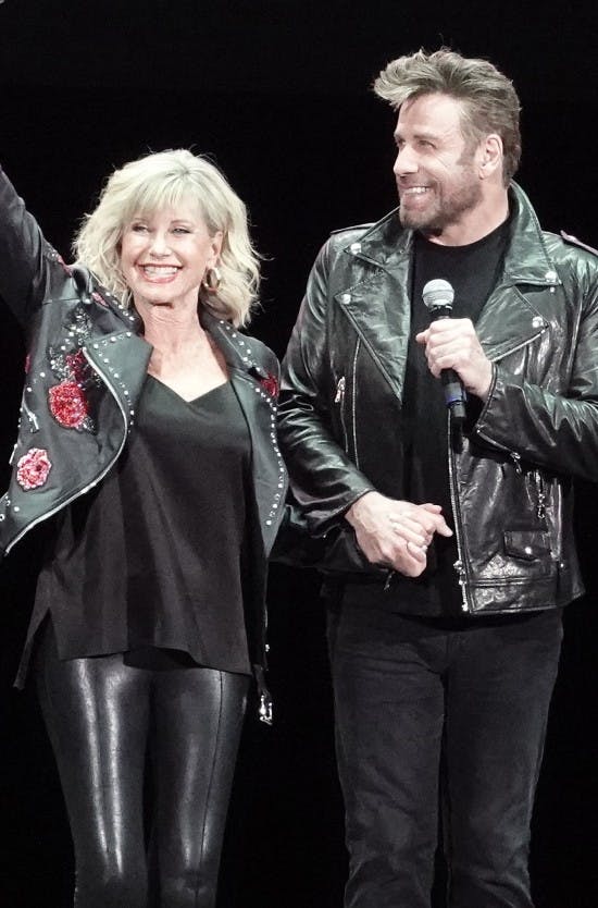 Olivia Newton-John og John Travolta