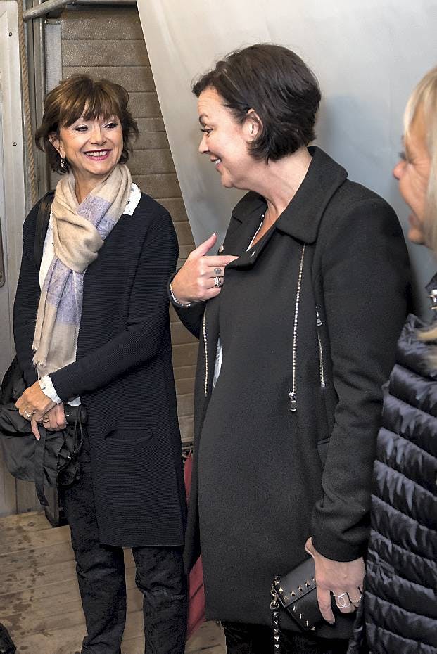 Sonja (Rikke) Oppenhagen, Pusle Helmuth og Vibeke (Lotte) Houlberg