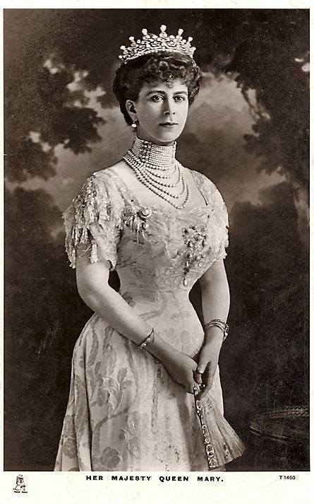 Prinsesse May af Teck, der senere blev til dronning Mary.