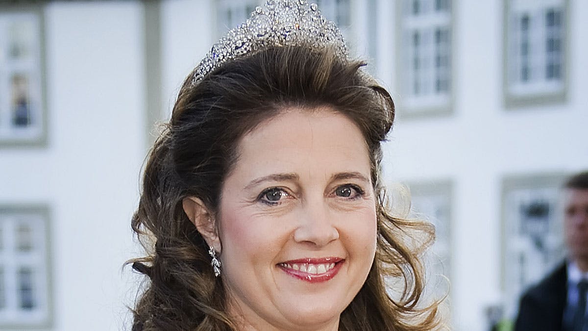 Prinsesse Alexia til fejring af Dronning Margrethes 70-års fødselsdag ved en privat fest på Fredensborg Slot – april 2010