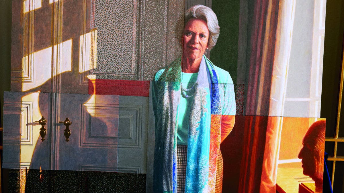 Prinsesse Benedikte maleri