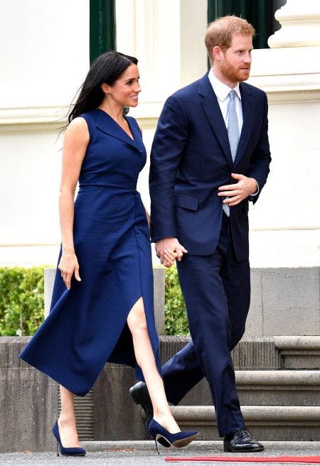 Hertuginde Meghan og prins Harry.