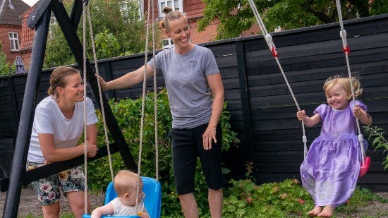 Christinna  og Kamilla Rytter Pedersen