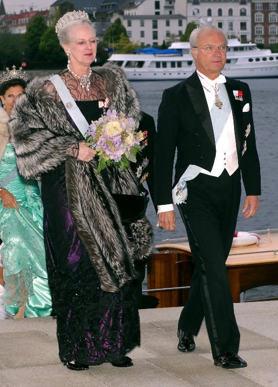 Dronning Margrethe og kong Carl Gustaf