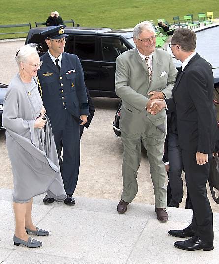 Smilene var store hos dronning Margrethe og prins Henrik, der glædede sig til at se Eckersberg-udstilling på Statens Museum for Kunst.