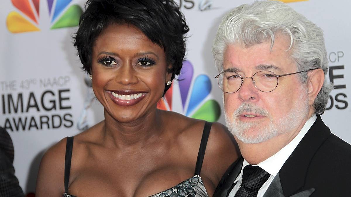 George Lucas og hans hustru Mellody Hobson er blevet forældre