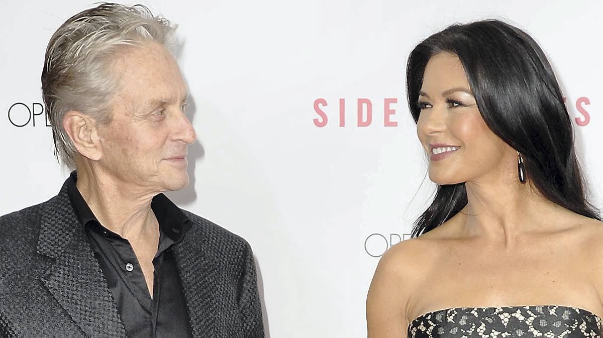 Michael Douglas og Catherine Zeta-Jones