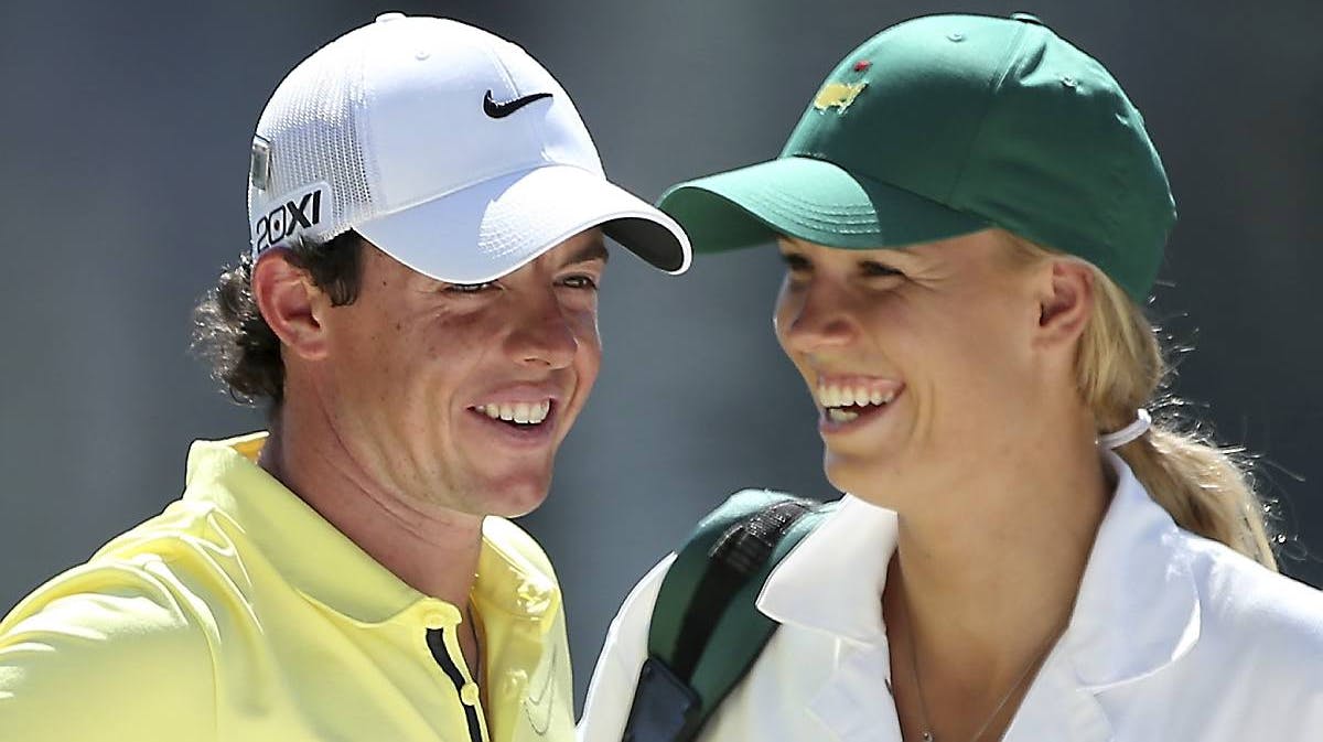 Caroline Wozniacki og Rory McIlroy