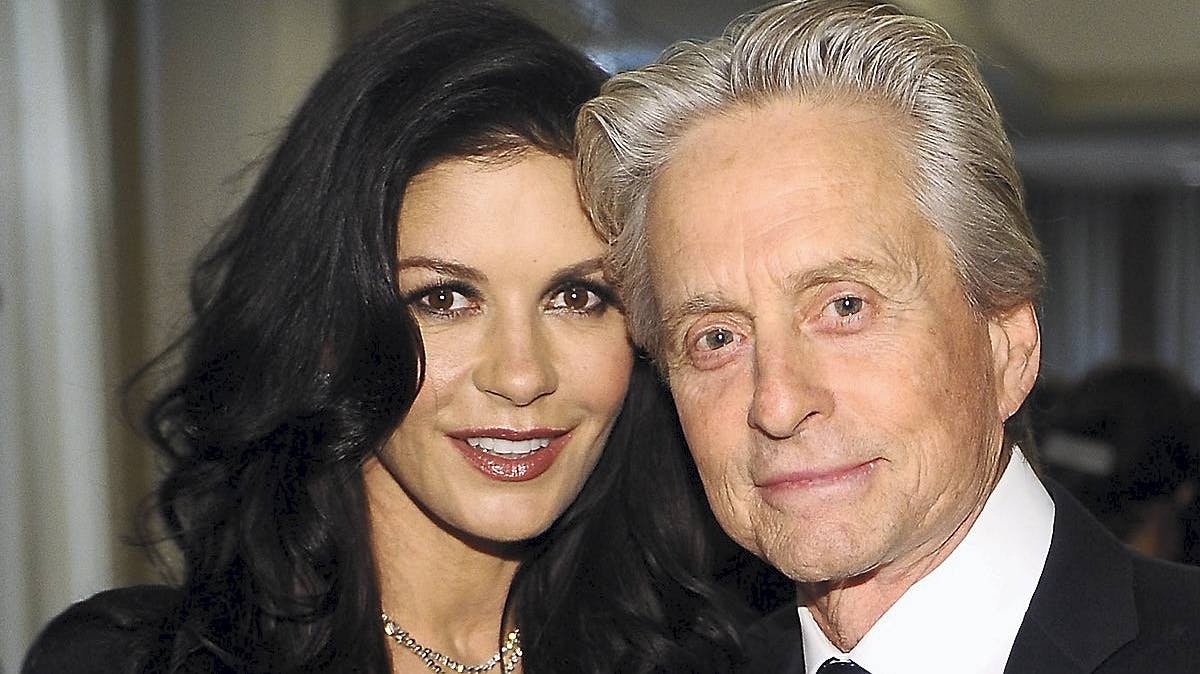 Catherine Zeta-Jones og Michael Douglas.