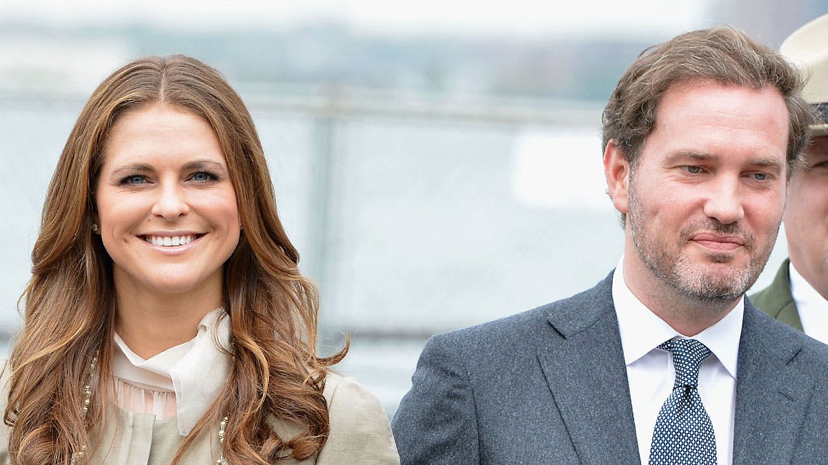 Prinsesse Madeleine og Chris O'Neill med eget monogram