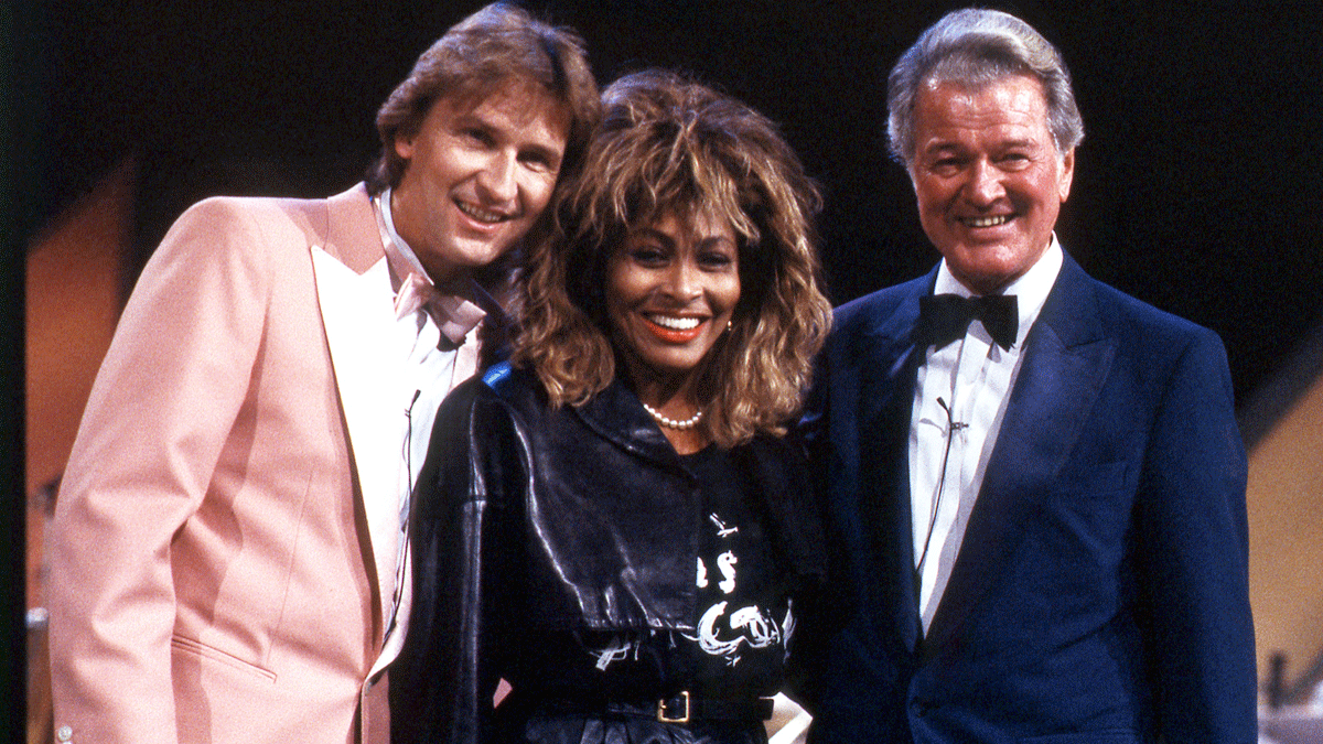Jørgen de Mylius, Tina Turner og Otto Leisner.