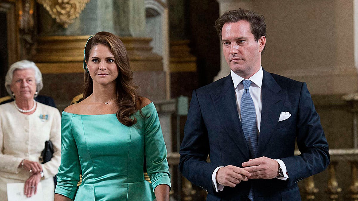 Prinsesse Madeleine og Chris O'Neill lysning