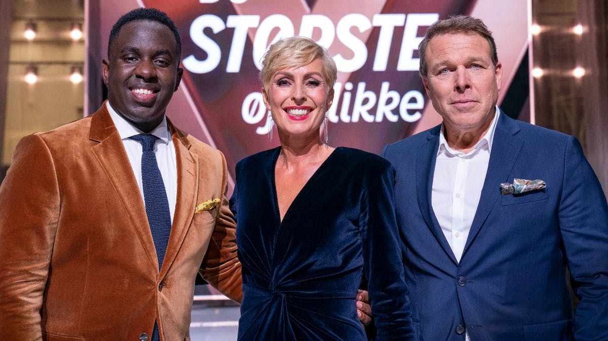 Melvin Kakooza, Cecilie Beck og Mikkel Beha Erichsen.&nbsp;