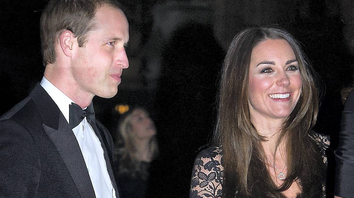 Prins William og hertuginde Catherine ankom standsmæssigt på job i sidste uge.