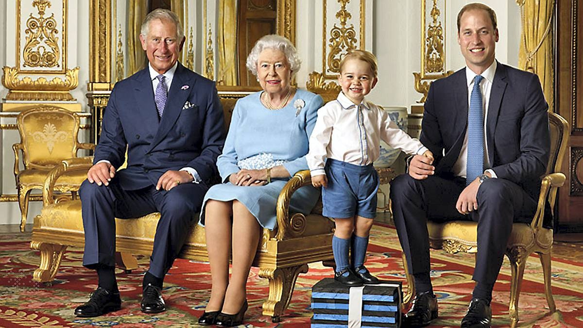 Dronning Elizabeth 90-års fødselsdagsfrimærker