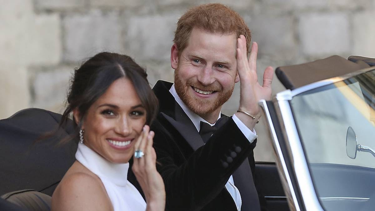 Prins Harry og hertuginde Meghan