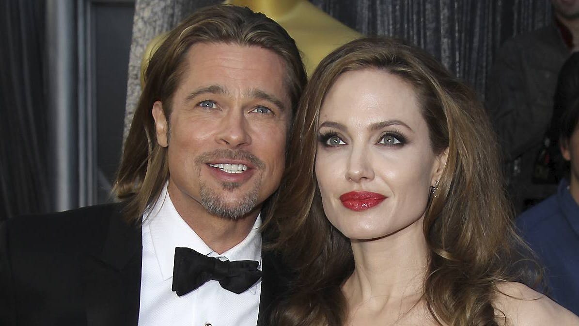Brad Pitt og Angelina Jolie