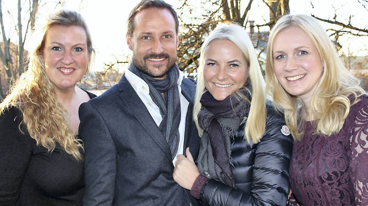 Kronprins Haakon og kronprinsesse Mette-Marit.