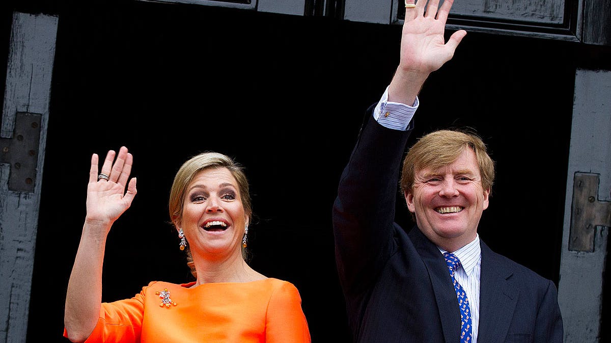Kong Willem-Alexander og dronning Maxima til danmark
