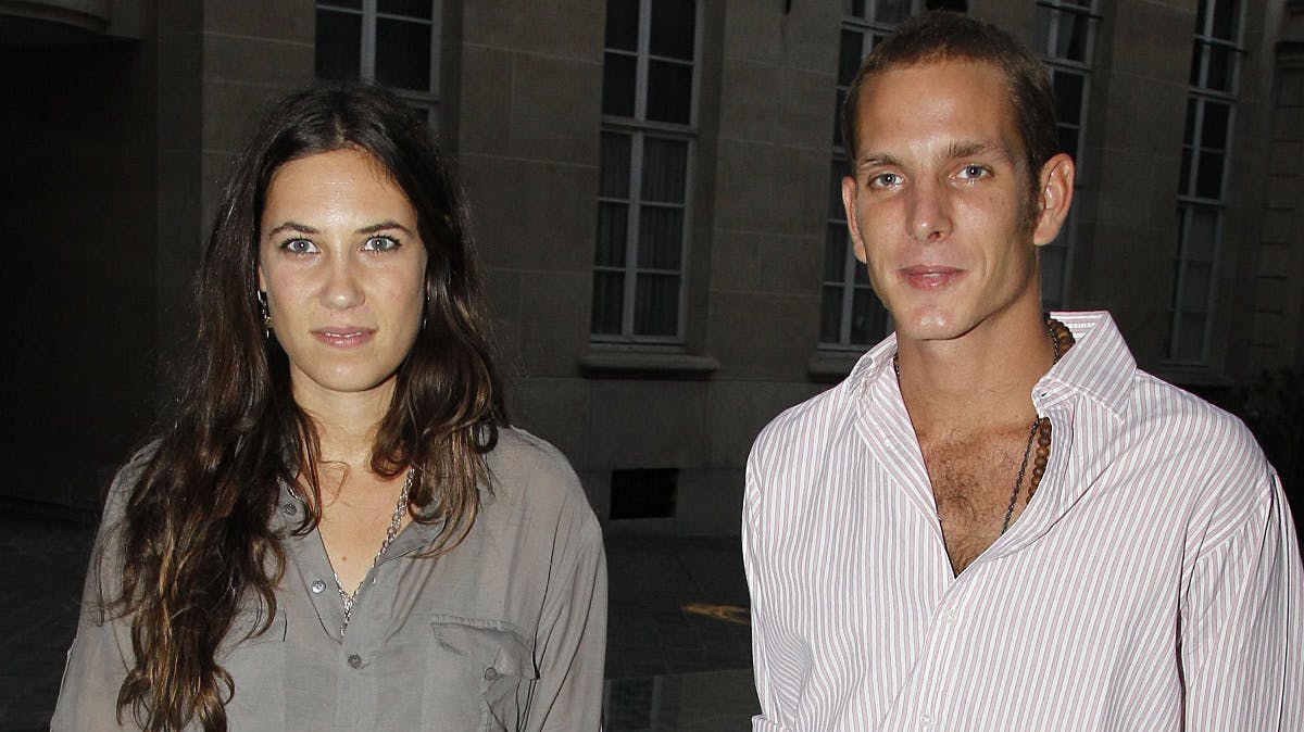 Andrea Casiraghi og Tatiana Santo Domingo