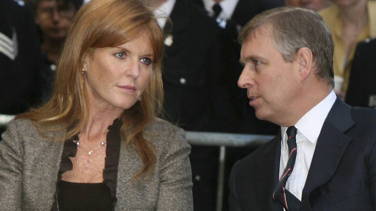 Prins Andrew og hertuginde Sarah Ferguson.