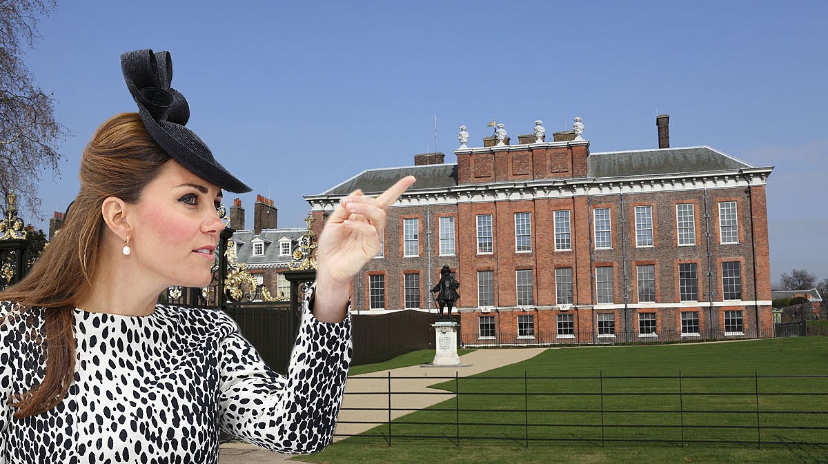 Hertuginde Catherine af Cambridge Kensington Palace