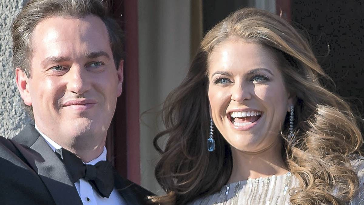 Chris O'Neill og prinsesse Madeleine venter barn