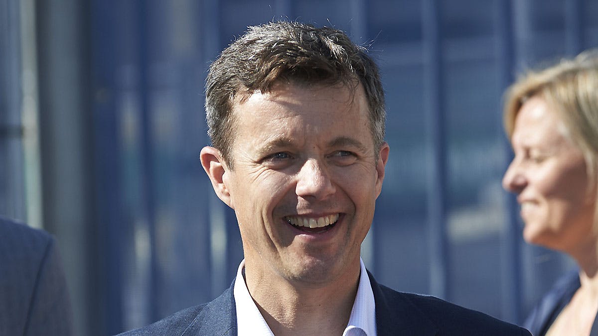 Kronprins Frederik som protektor for protektor for KIA Cold Hawaii PWA World Cup i wave performance windsurfing i Klitmøller