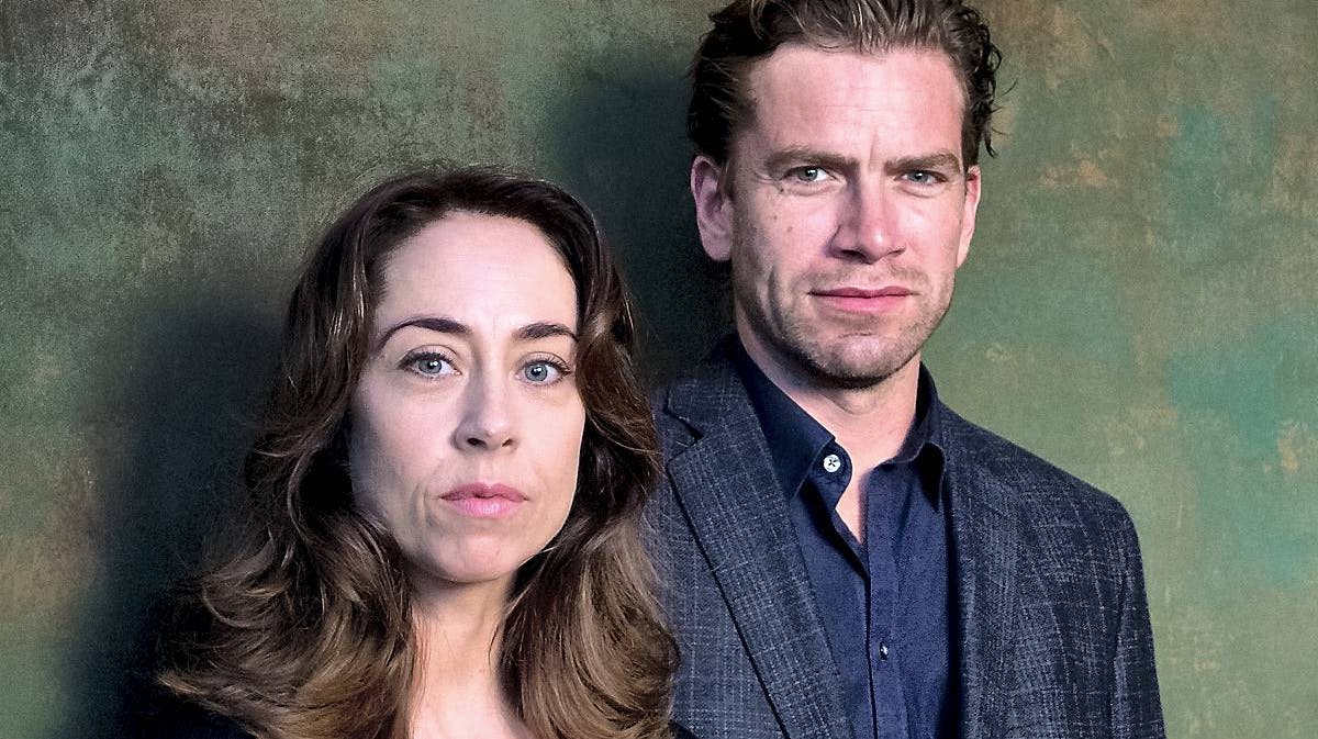 Sofie Gråbøl og Nikolaj Lie Kaas fra "Forbrydelsen III"