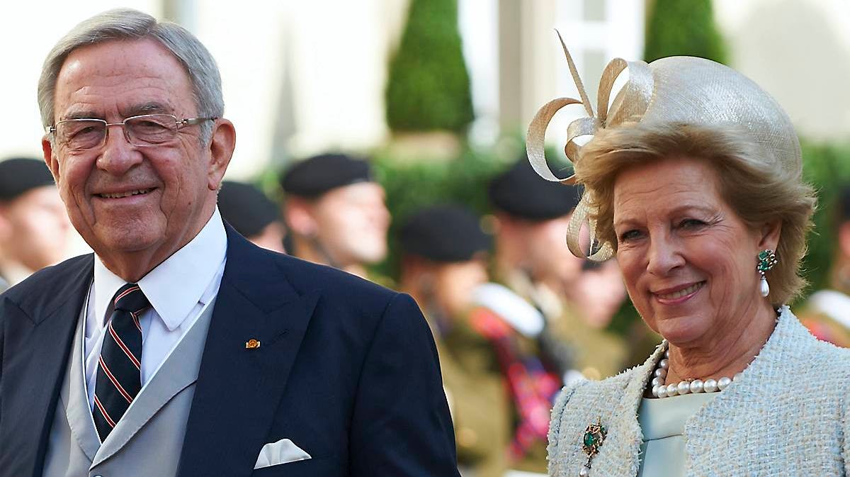 Kong Konstantin og dronning Anne-Marie