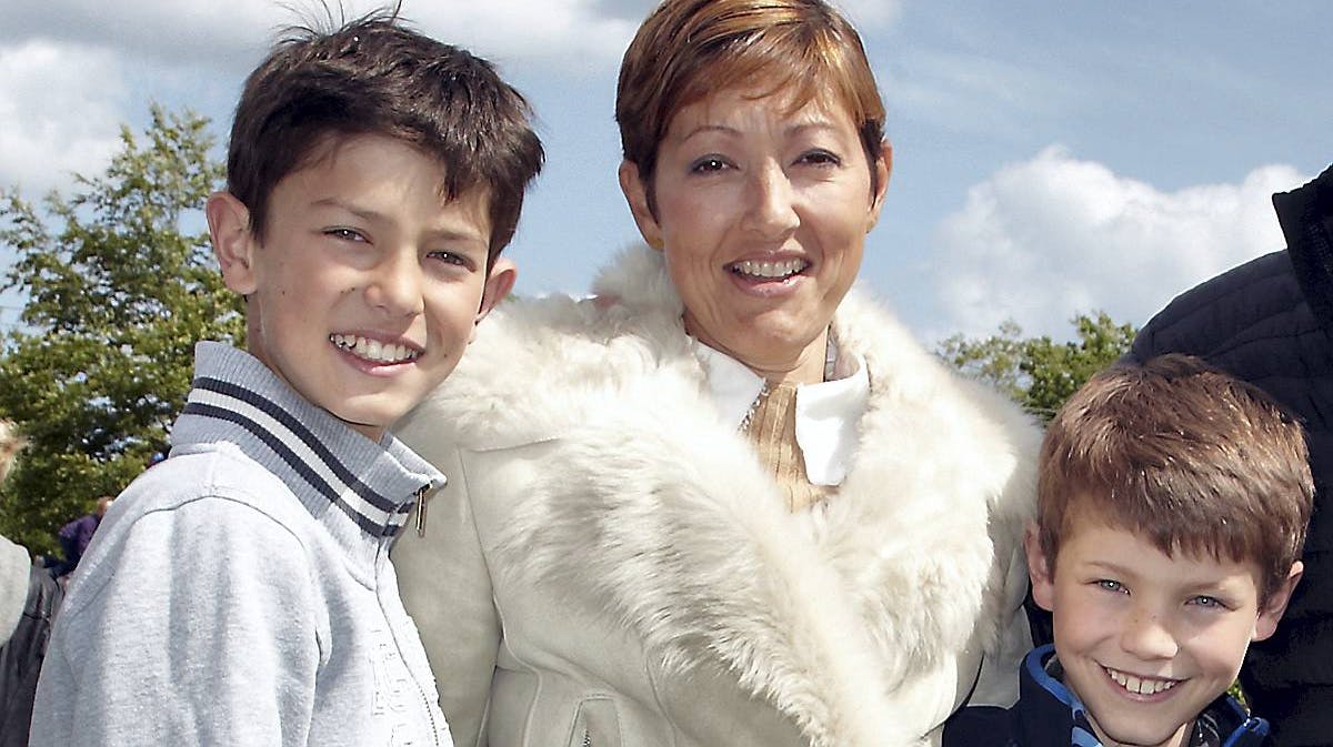 Der er ikke noget at sige til, at Grevinde Alexandra er stolt af sine to dejlige drenge.