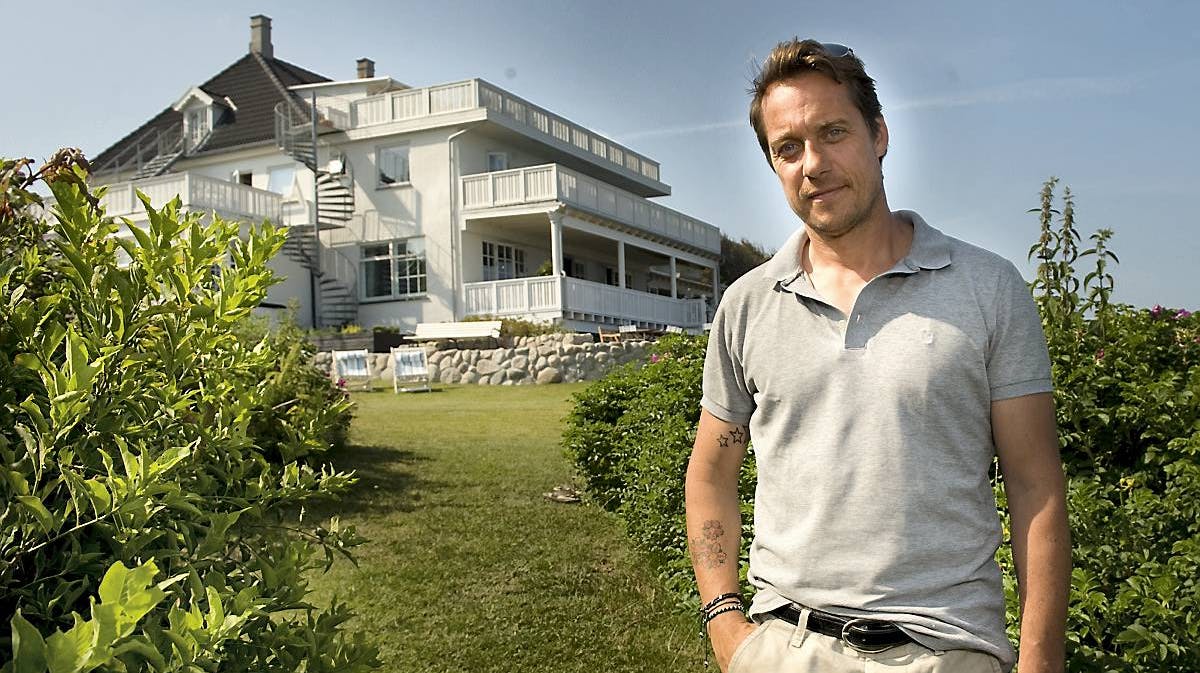 Alexander Kølpin ved Helenekilde Badehotel i Tisvilde