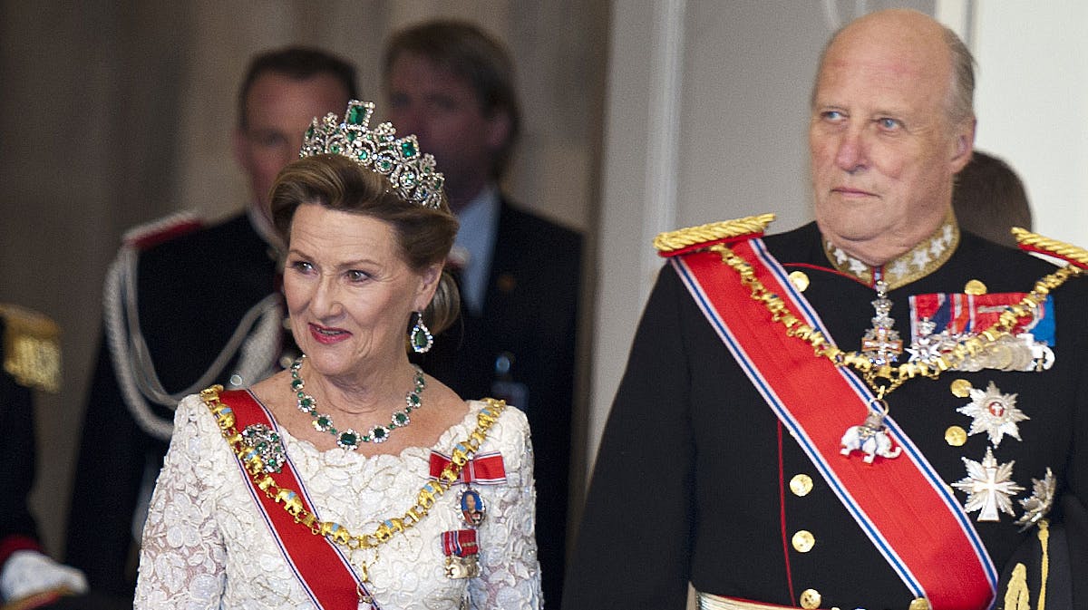 Dronning Sonja og kong harald
