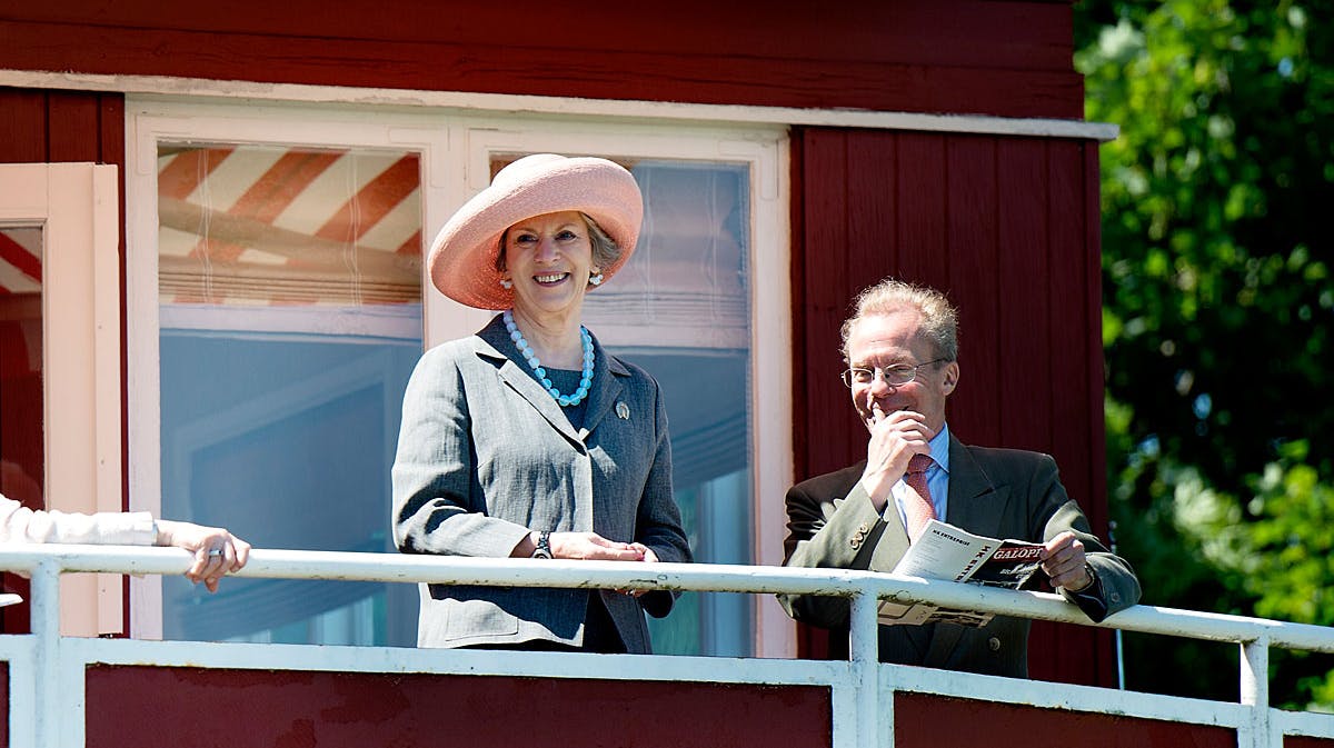 Prinsesse Benedikte på Klampenborg Galopbane - H.K.H. Prinsesse Benediktes Ærespræmieløb