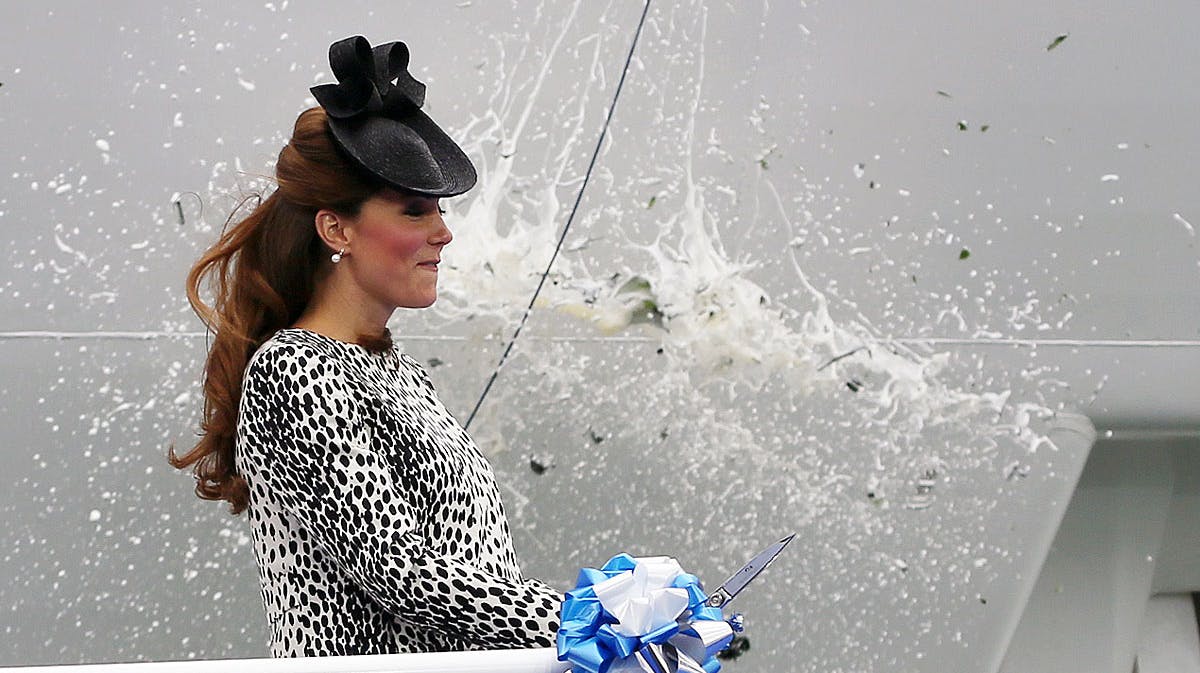 Gravid Hertuginde Catherine går på barsel