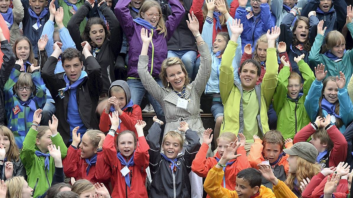 Kronprinsesse Mathilde.