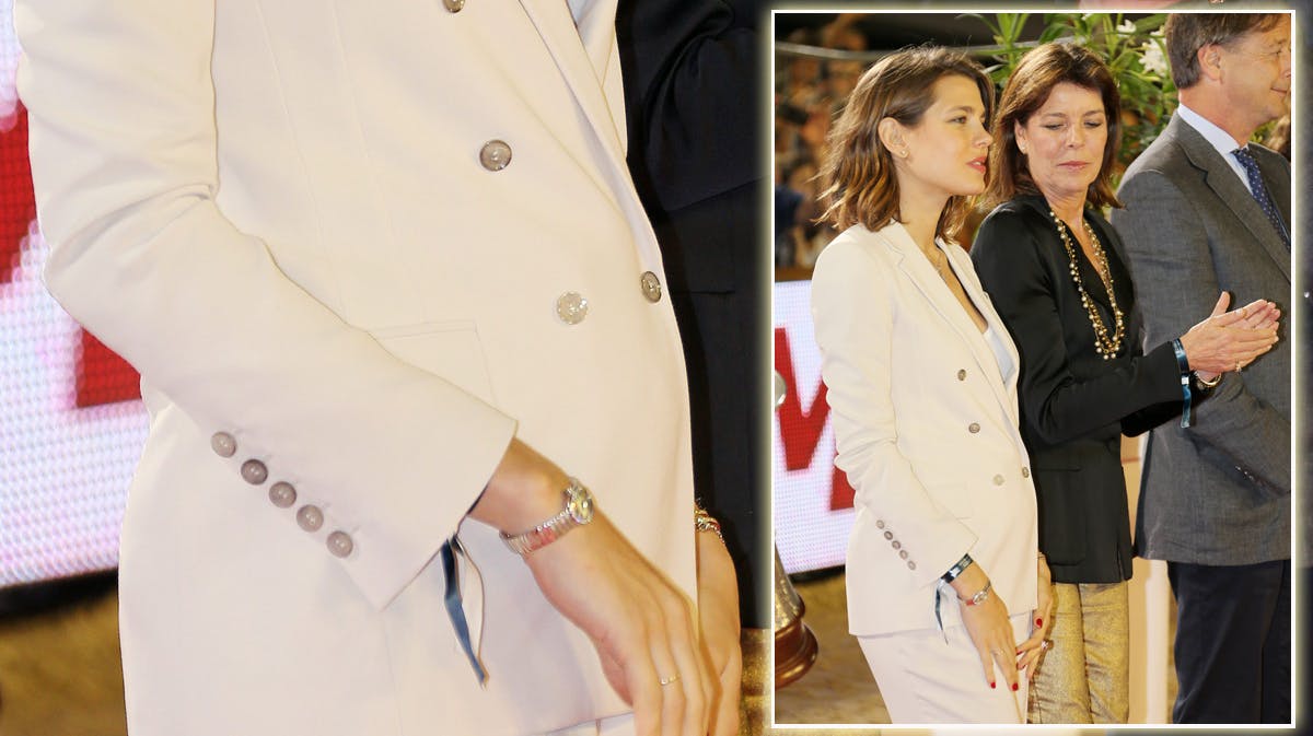 Charlotte Casiraghi og prinsesse Caroline