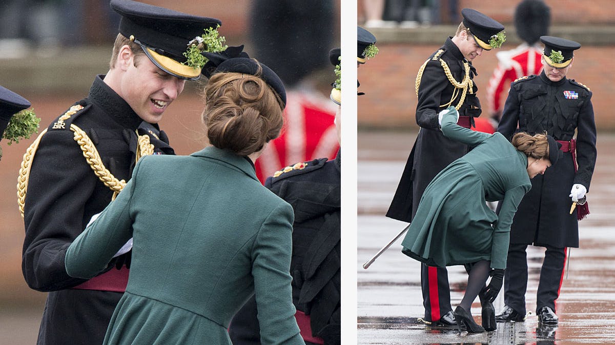 Hertuginde catherine og prins William