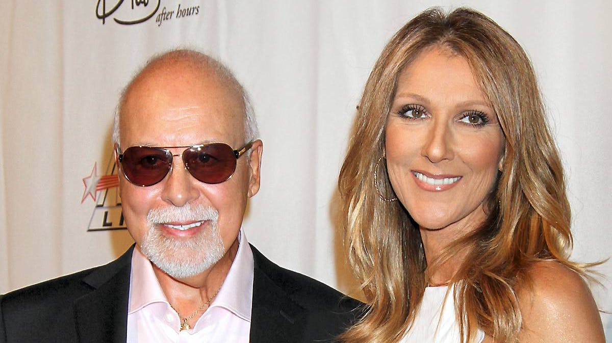 René Angélil og Celine Dion.