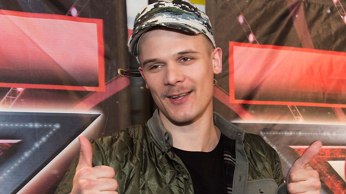 En lettet Chresten efter fredagens "X Factor"-show. Chresten vi så gerne opleve finalen.