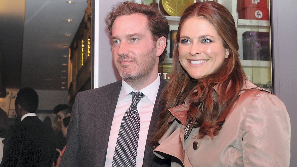 Chris O'Neill og Prinsesse Madeleine.
