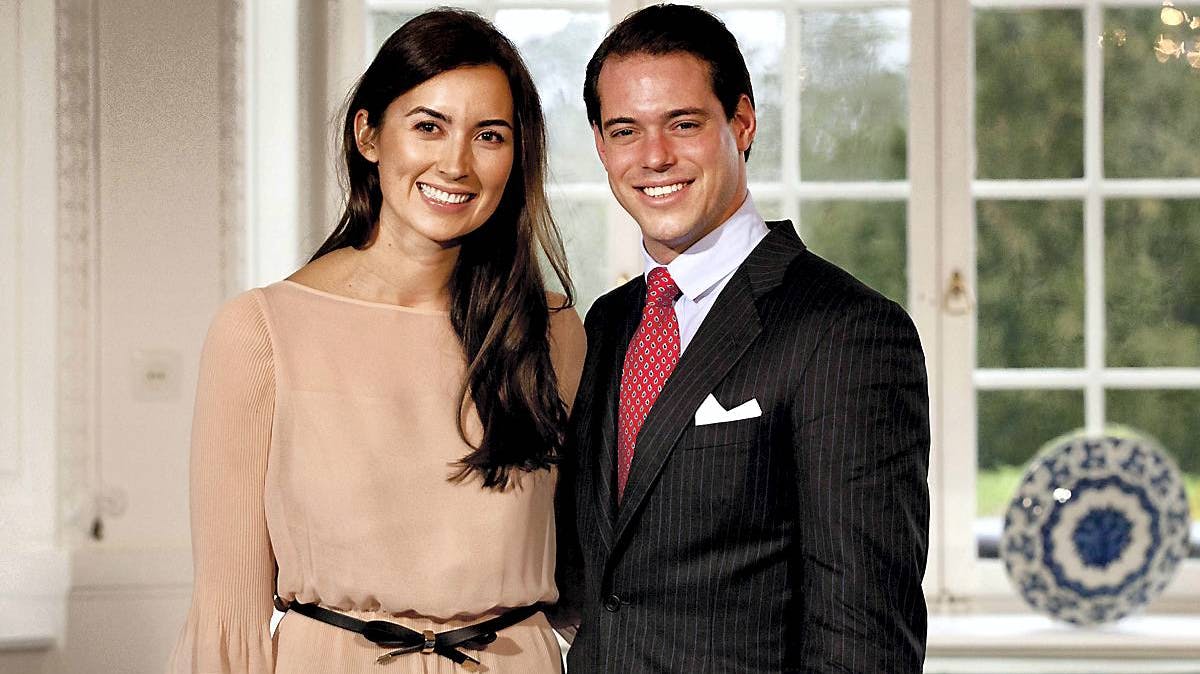 Claire Lademacher og prins Felix.