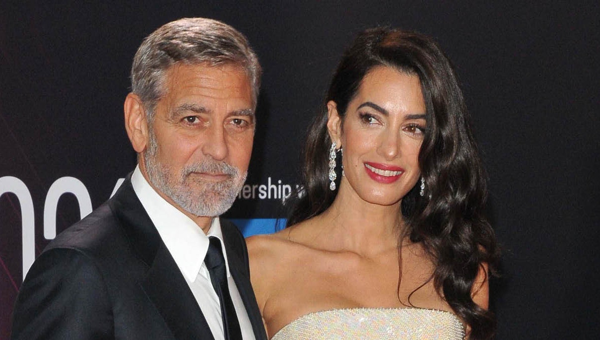 Amal og George Clooney.