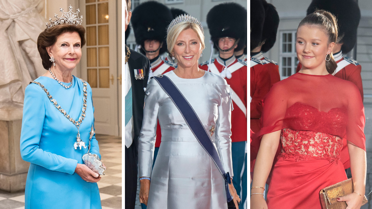 Kongelige gallalooks: Se alle fra dronning Margrethes | BILLED-BLADET